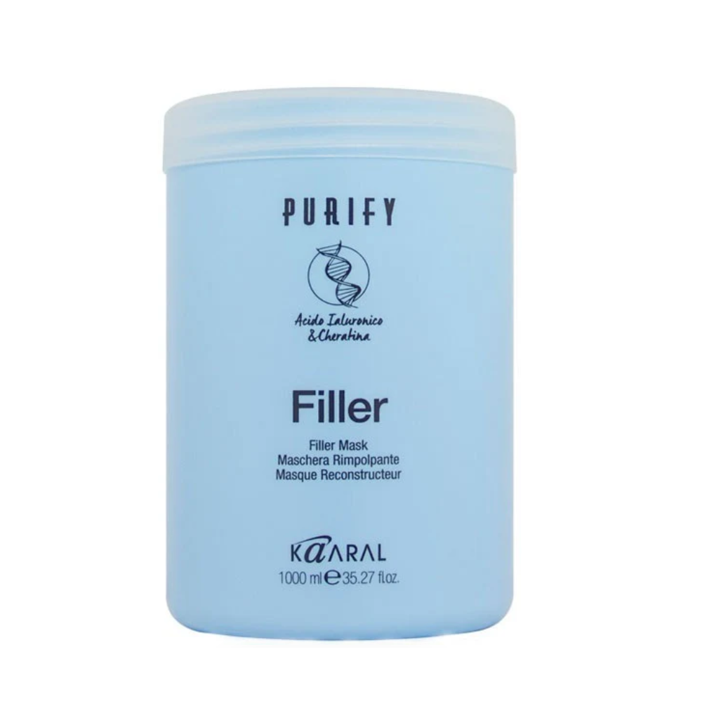 Маска-філер для волосся з кератином і гіалуроновою кислотою Kaaral Purify Filler Mask 1000 мл