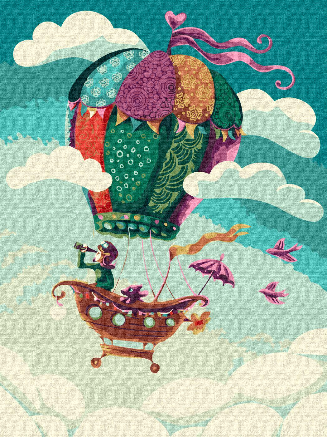 Картина по номерам Идейка Путешественники 30x40 см (Id-KHO5067)