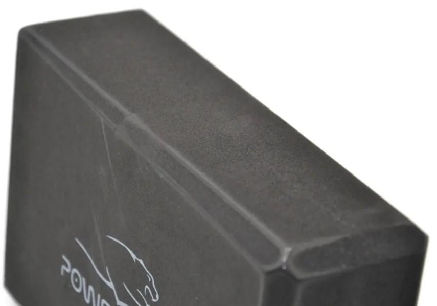 Блоки для йоги PowerPlay 4006 Yoga Brick EVA 2 шт. Черный (PP_4006_Black_2in) - фото 2