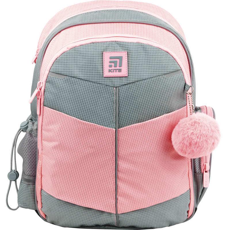 Рюкзак школьный Kite Education 771 Gray/Pink (K22-771S-2)