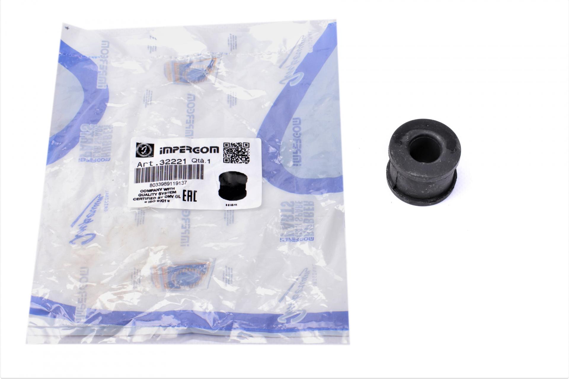 Втулка тяги переднего стабилизатора Impergom VW Golf II/Jetta II/Passat 83-92 (32221)