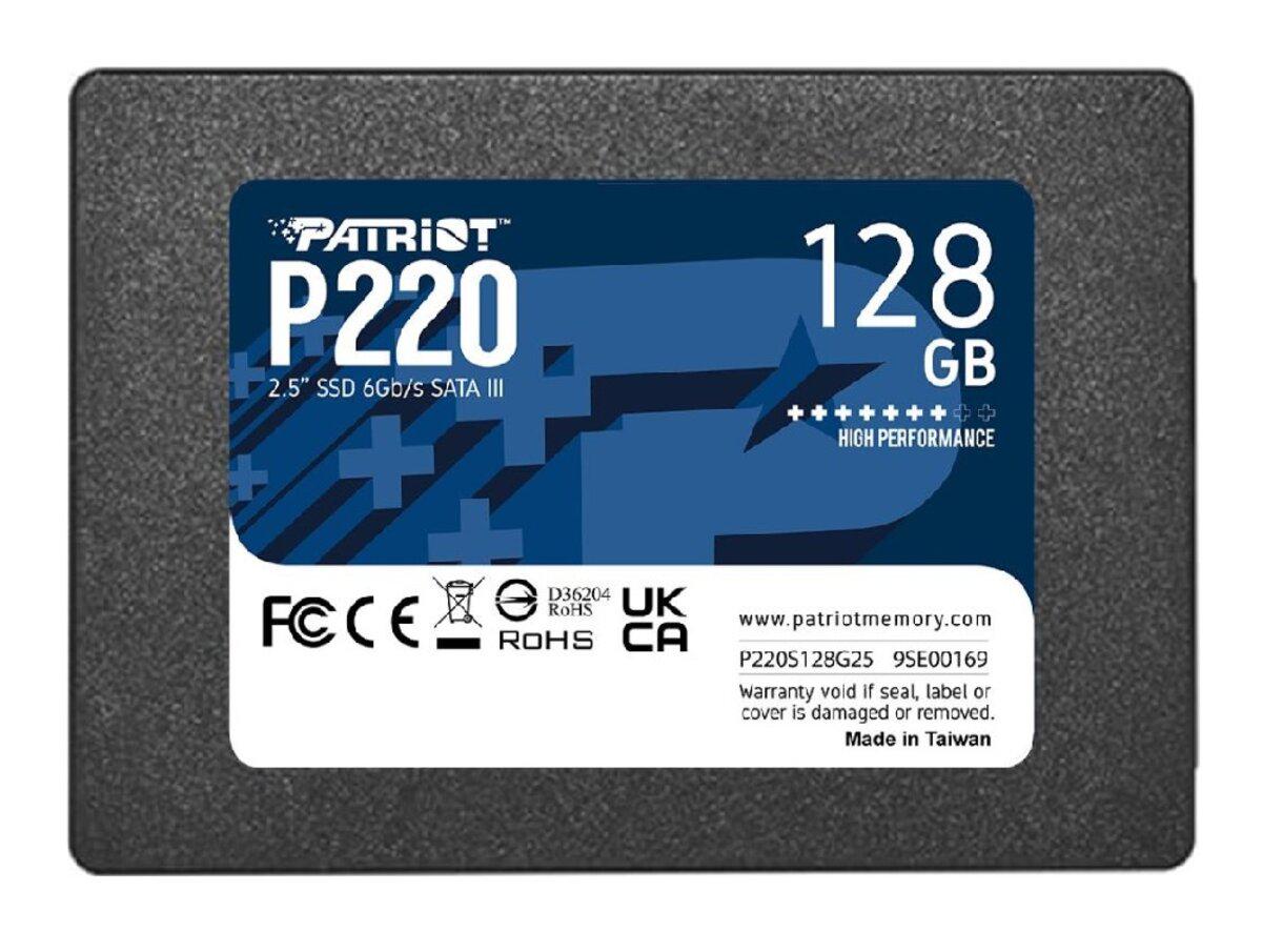 SSD-диск Patriot P220 SATAIII TLCP220S128G25 128 Gb 2,5" (564114)