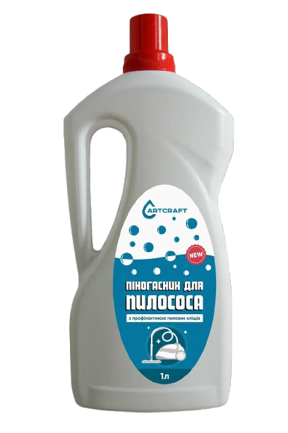 Піногасник для пилососів Plastall Extra з профілактикою пилових кліщів 1 л (000123)