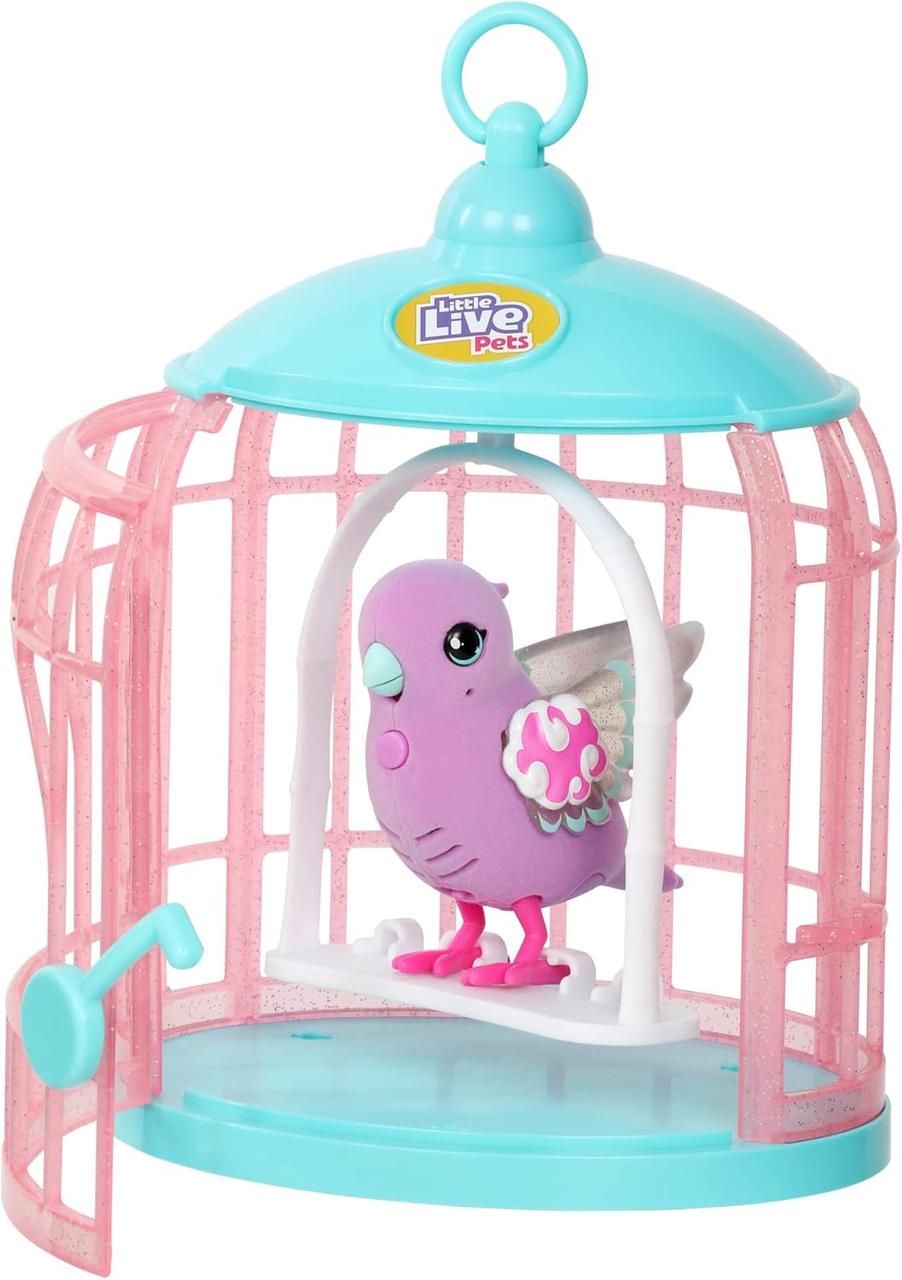 Интерактивная игрушка Птичка в клетке Little Live Pets Lil' Bird 26404 (21265979) - фото 7