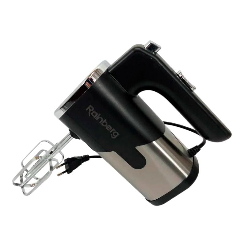 Миксер ручной Rainberg RB-2215 600 Вт 5 скоростей Черный (266234)