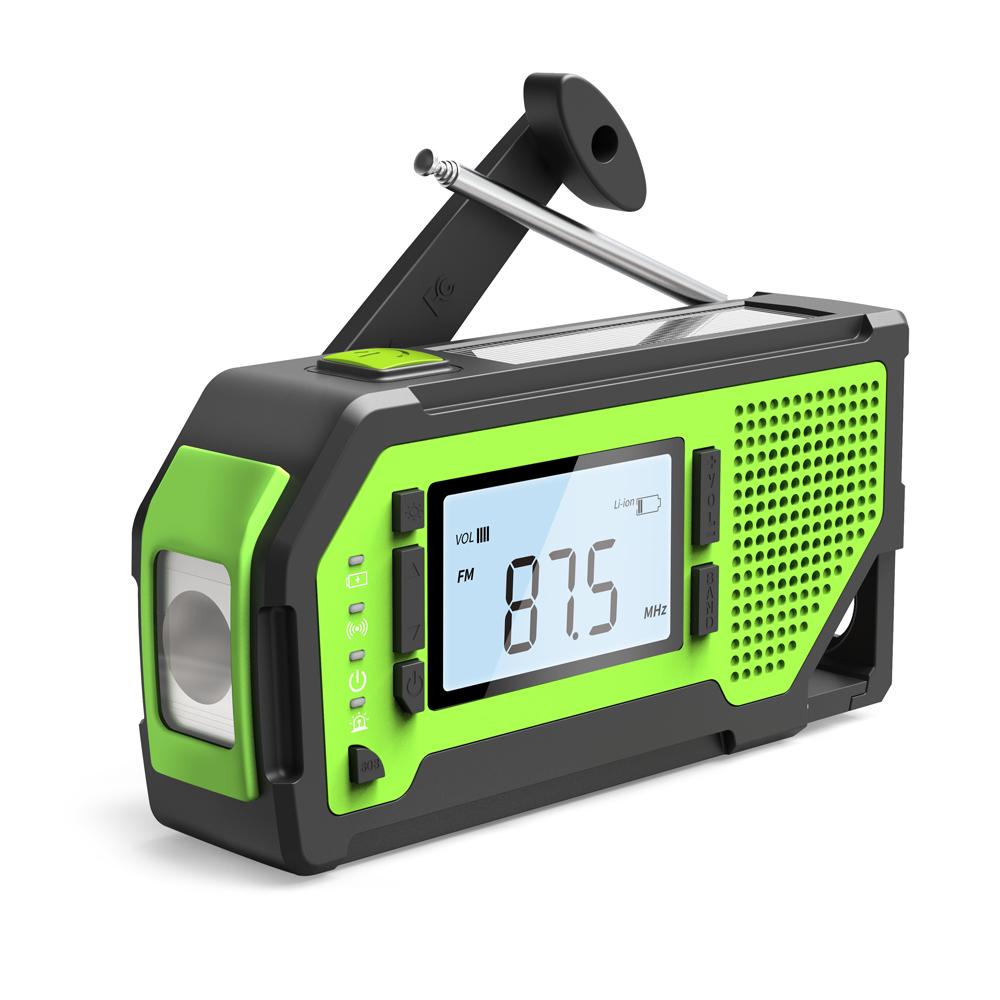 Портативний радіоприймач Wandern MD-092P Зелений (LS1010054004)