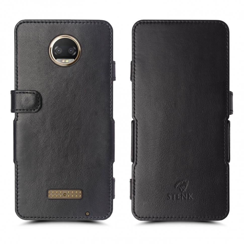 Чохол книжка Stenk Prime для Motorola Moto Z2 Force (XT1789-06) Чорний (59745)