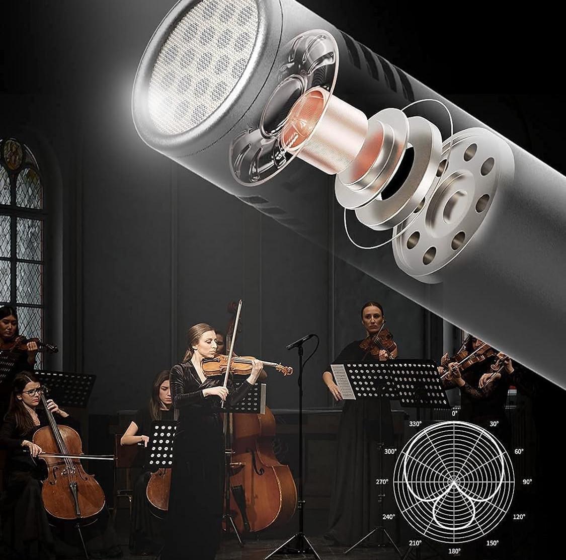 Микрофон конденсаторный XLR Synco CMic-V10 с маленькой диафрагмой для вокала инструментов (2127779111) - фото 3 Микрофон конденсаторный XLR Synco CMic-V10 с маленькой диафрагмой для вокала инструментов (2127779111) - фото 3