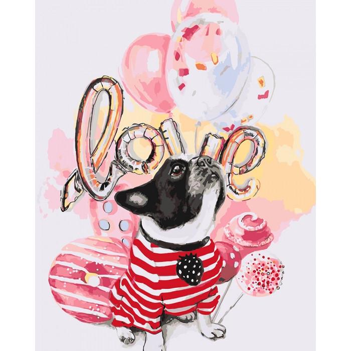 Картина по номерам Ідейка Моей любимой 40х50 см (KHO4137)