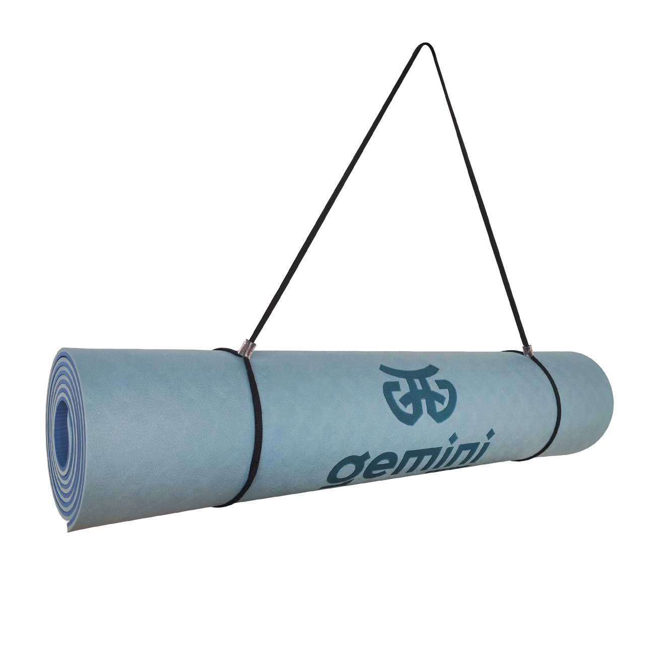 Коврик для фитнеса и йоги Gemini Pro GE-6LBL TPE/TC 6 мм (14729320) - фото 5 Коврик для фитнеса и йоги Gemini Pro GE-6LBL TPE/TC 6 мм (14729320) - фото 5