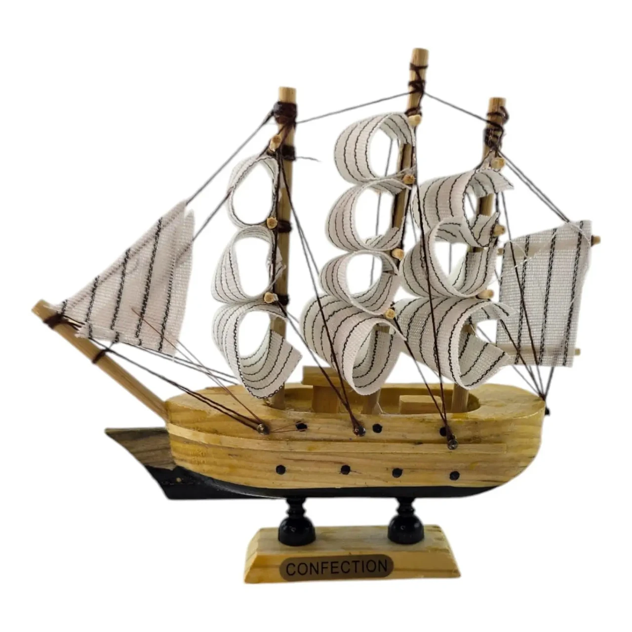 Макет парусника на подставке Ветер Свободы 14х12,5х3,3 см (36137)