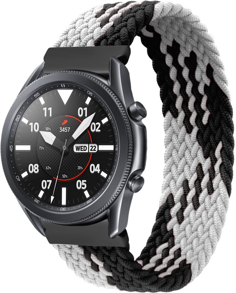 Ремешок Solo Loop Multi для Galaxy Watch 3 45 мм (135 мм) Black/White (33734-1E)