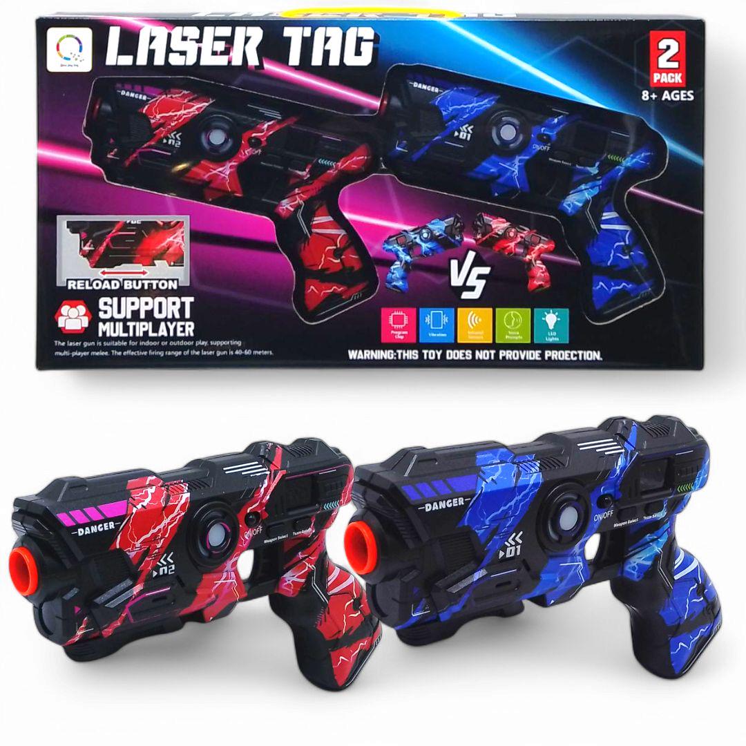 Набор детских бластеров Laser Tag Красный/Синий (258858)