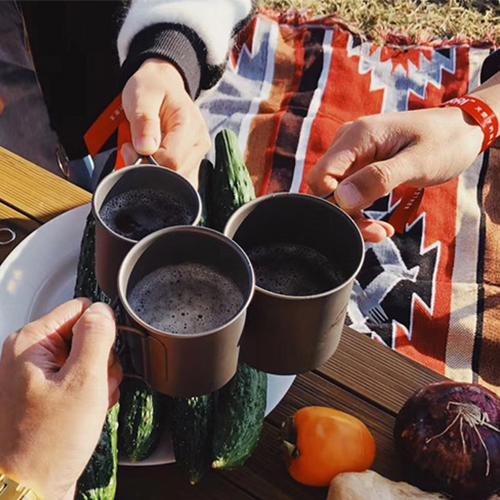 Кружка титановая Naturehike 300 мл (NH20CJ005) - фото 6 Кружка титановая Naturehike 300 мл (NH20CJ005) - фото 6