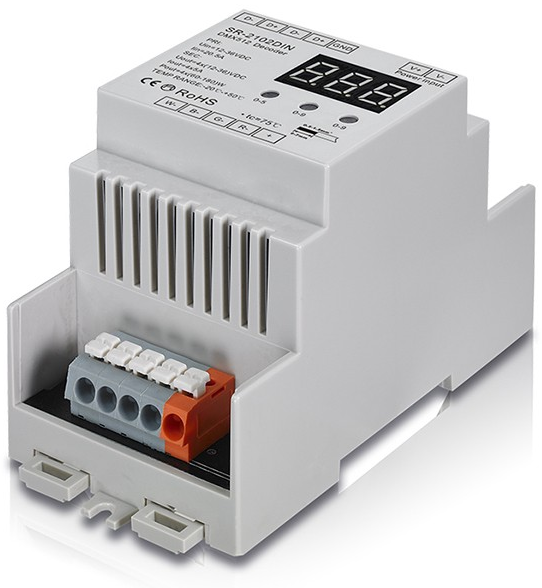 Декодер SR-2102DIN-4CH DMX (17772) Декодер SR-2102DIN-4CH DMX (17772)