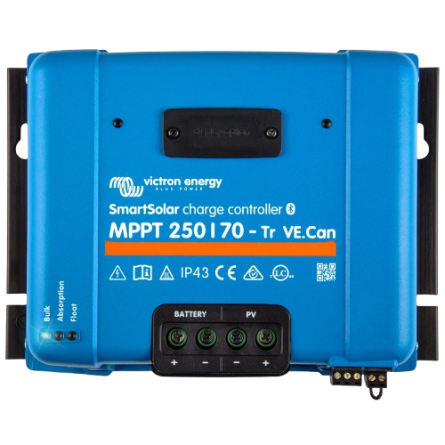 Контроллер заряда солнечной батареи Victron Energy SmartSolar MPPT 250/70-Tr 12/24/48V 70A VE.Direct Bluetooth Blue (27918831)