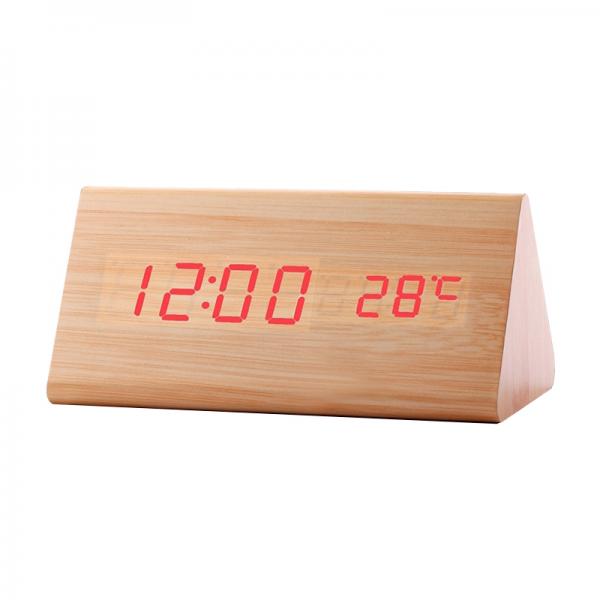 Часы настольные Wooden Clock Бамбук (1301D)