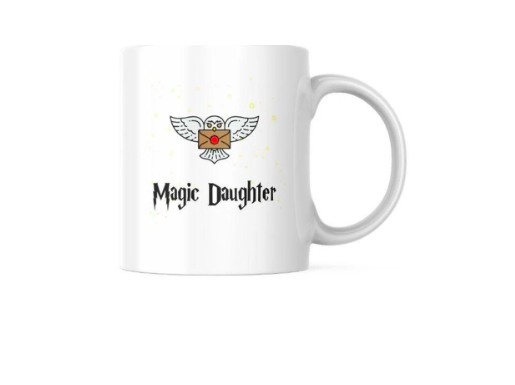 Чашка-хамелеон з принтом 330 мл Магічна донька (CHSHKBRMBL541)