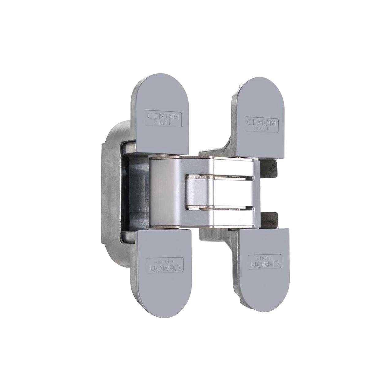 Прихована петля CEMOM Estetic 60/A 111,5x29 мм Хром матовий (60/A-8060) - фото 1 Прихована петля CEMOM Estetic 60/A 111,5x29 мм Хром матовий (60/A-8060) - фото 1