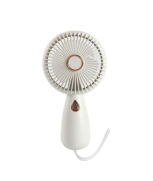 Вентилятор аккумуляторный ручной Mini Fan ZB103 Белый (29711215)
