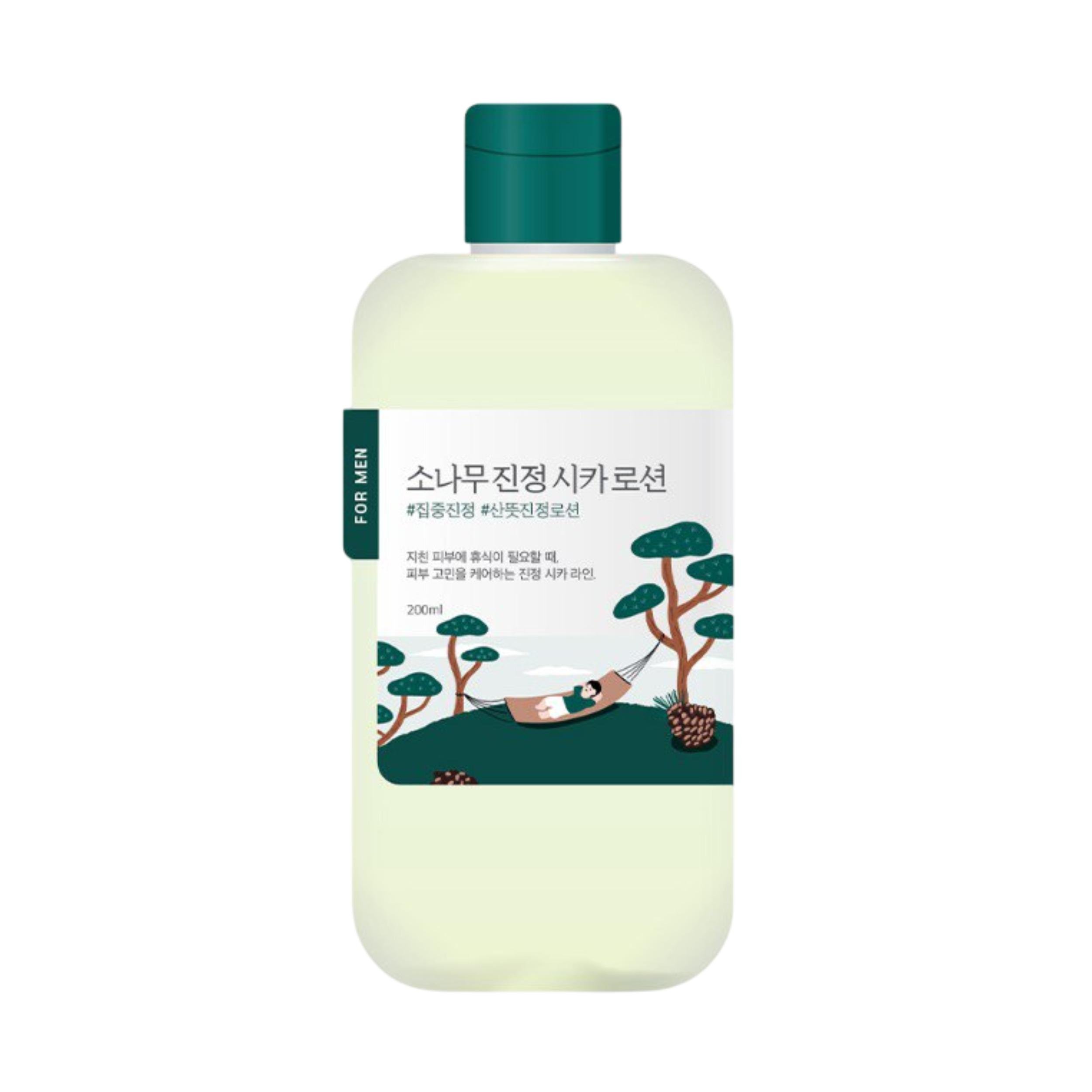Лосьон для мужчин успокаивающий ROUND LAB For Men Pine Calming Cica Lotion 200 мл