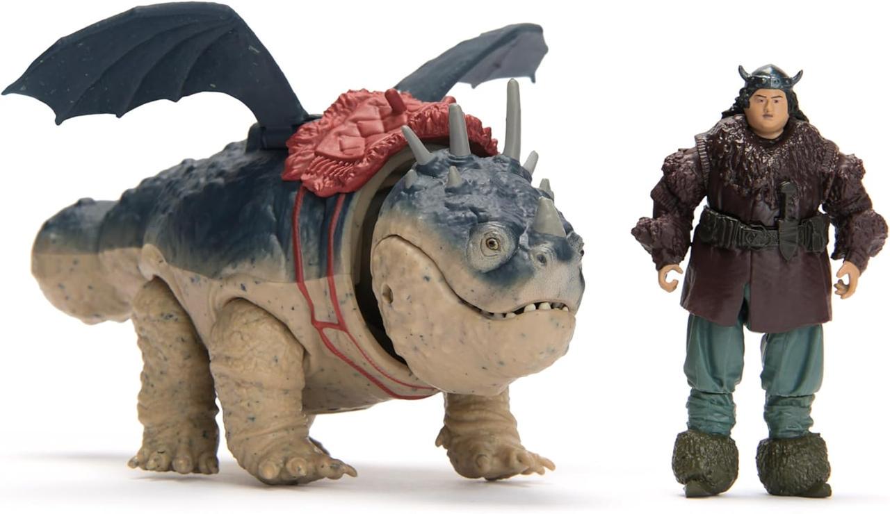 Ігровий набір Dreamworks Dragons Як приборкати дракона Дракон Сарделька та вершник Рибоніг (SM66663/6074006)