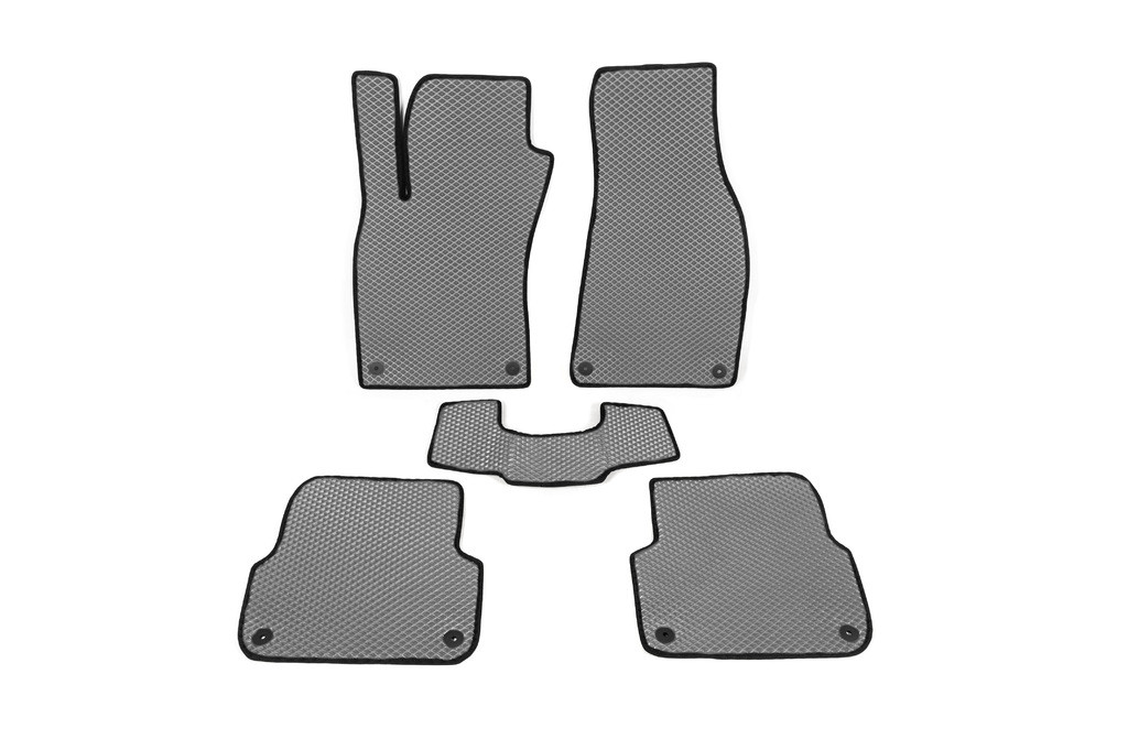 Автоковрики Digital Designs Audi A6 C6 2004-2011 5 шт. Серый (1835436540)