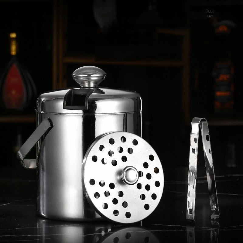 Відро для льоду Ruhhy 21159 з щипцями і ложкою (28855932) - фото 2 Відро для льоду Ruhhy 21159 з щипцями і ложкою (28855932) - фото 2