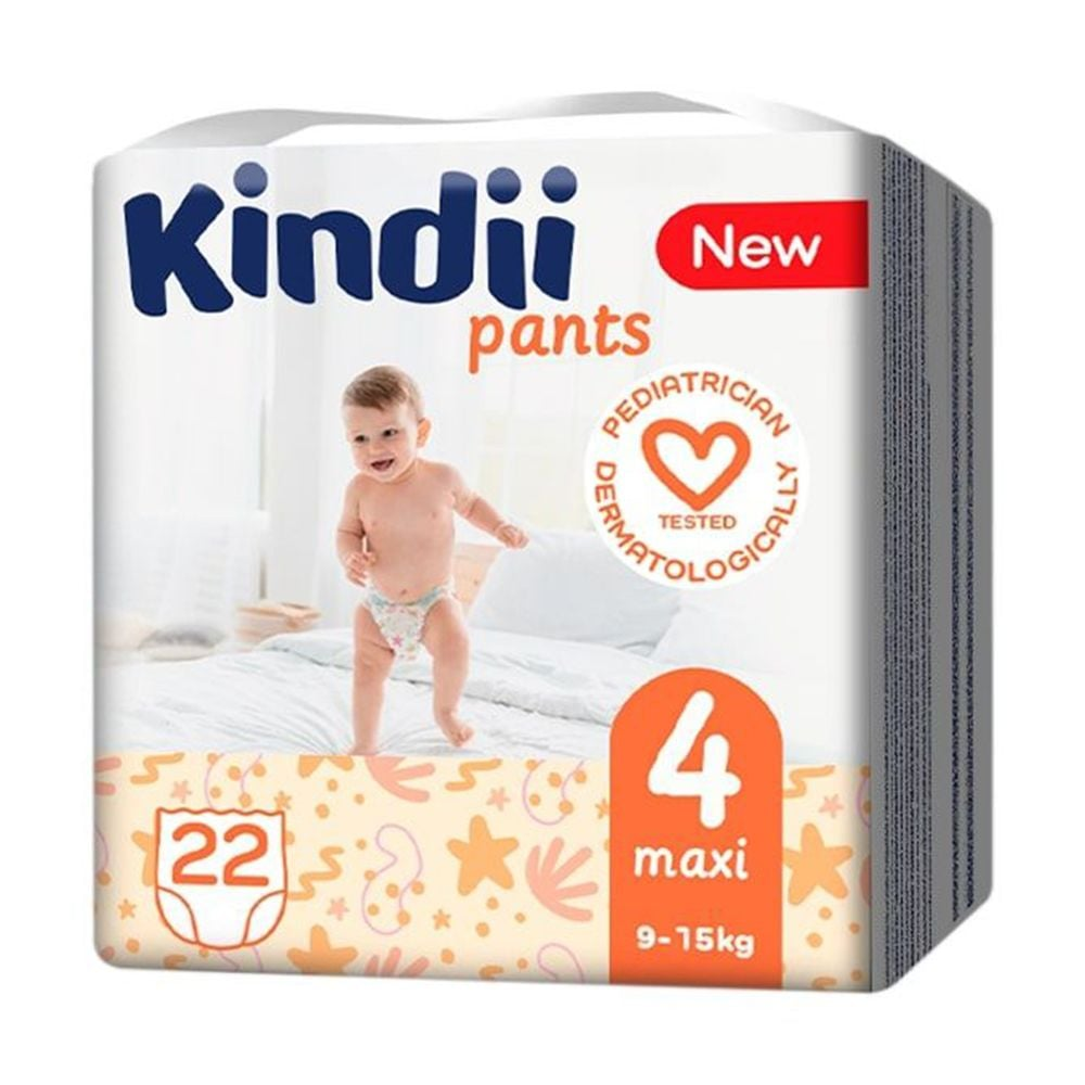 Подгузники-трусики Kindii Pants р. 4 Maxi 9-15 кг 22 шт. (33392094)