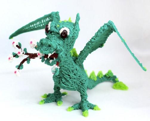 Ручка з дисплеєм 3D Pen 2 із пластиком та трафаретами 120 м Жовтий (x-25) - фото 9