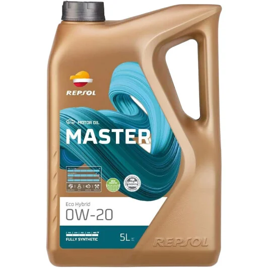 Моторное масло Repsol Master Eco Hybrid 0W-20 5 л (rpp0002dfb)