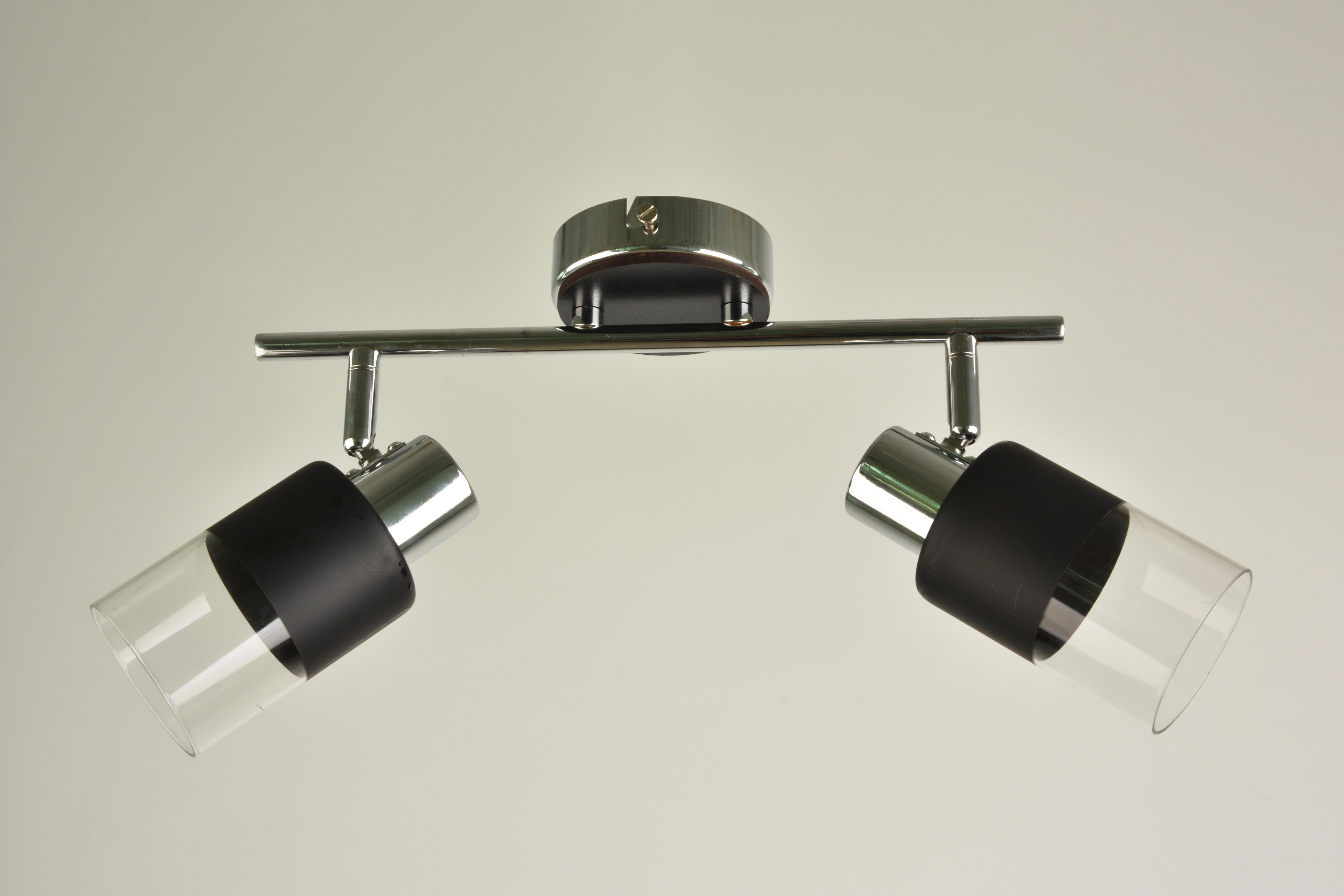 Люстра спот Sirius Л 7520/2 с поворотным механизмом на 2 плафона Люстра спот Sirius Л 7520/2 с поворотным механизмом на 2 плафона