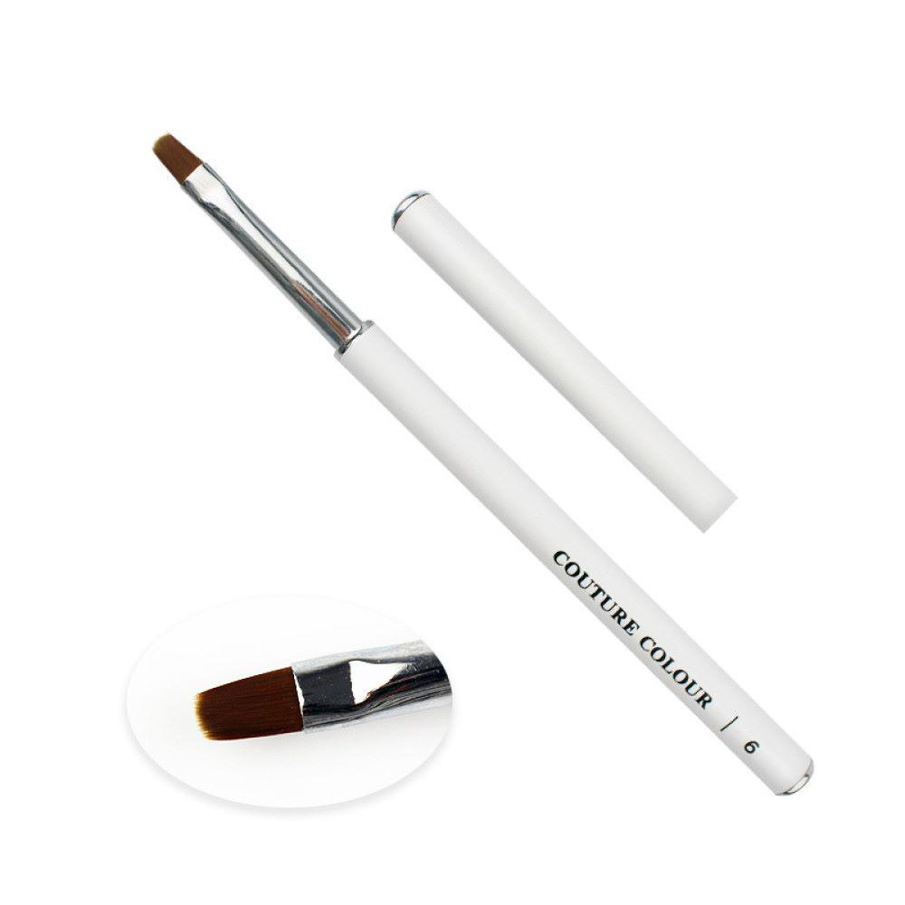 Кисть для моделирования Couture Colour Gel Brush 6 овальная/искусственный ворс 8 мм (2907928998021) - фото 2