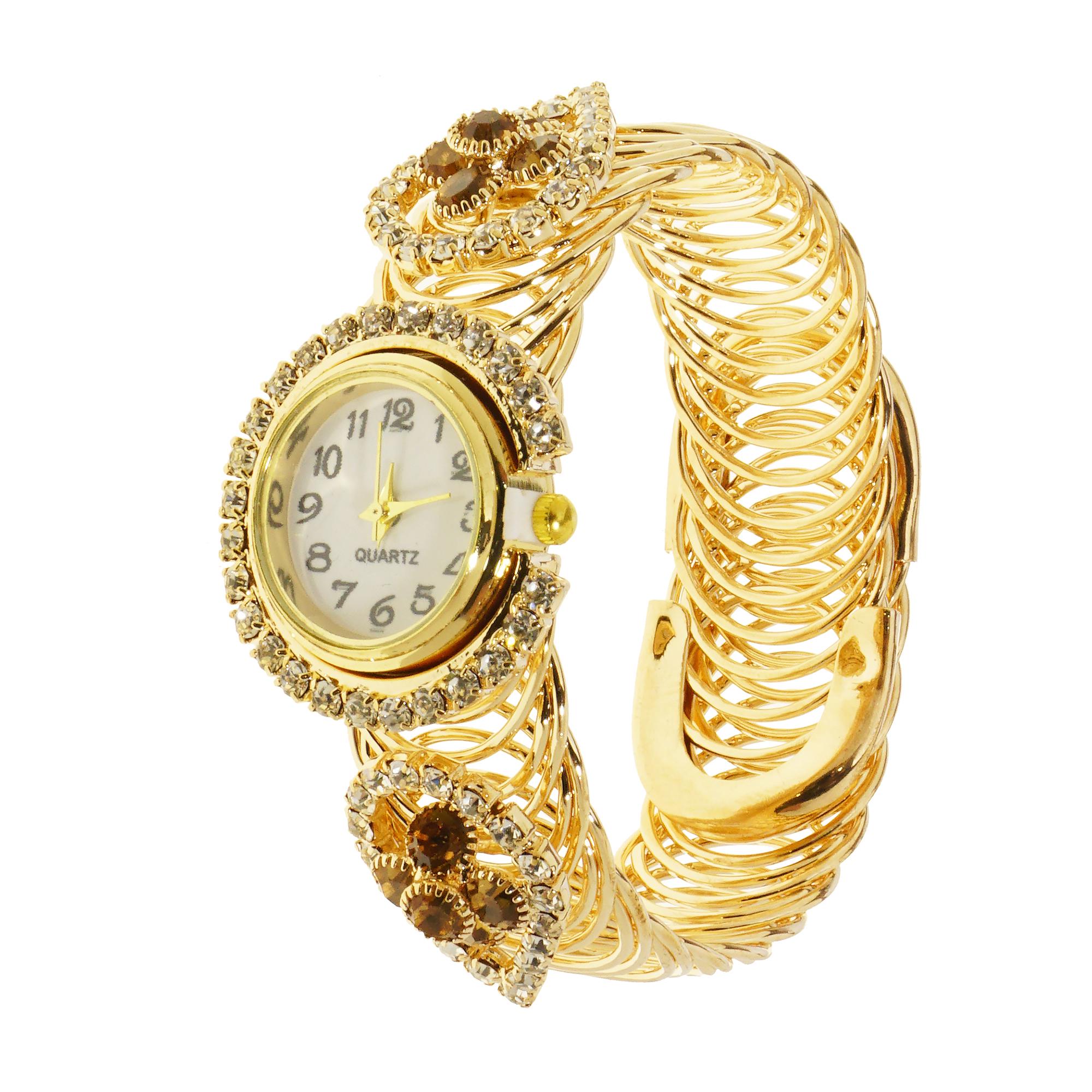 Годинник жіночий наручний Supretto Золотистий (50820001)