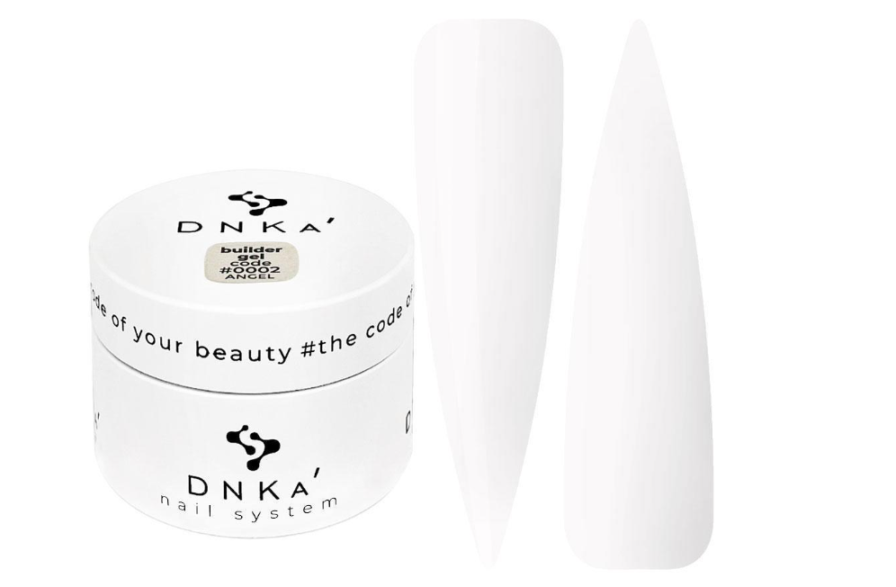 Полігель DNKa' Builder Gel 0002 Angel Молочний (54485)