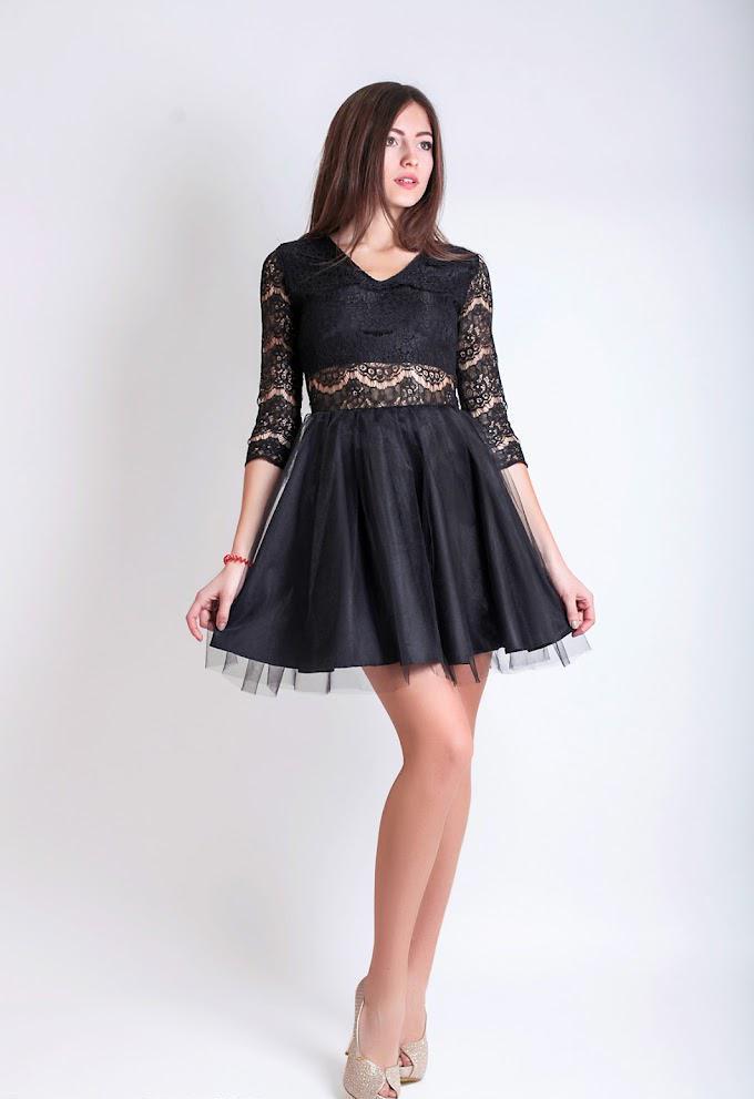 Платье женское Podium Bella 21093-BLACK S Черный