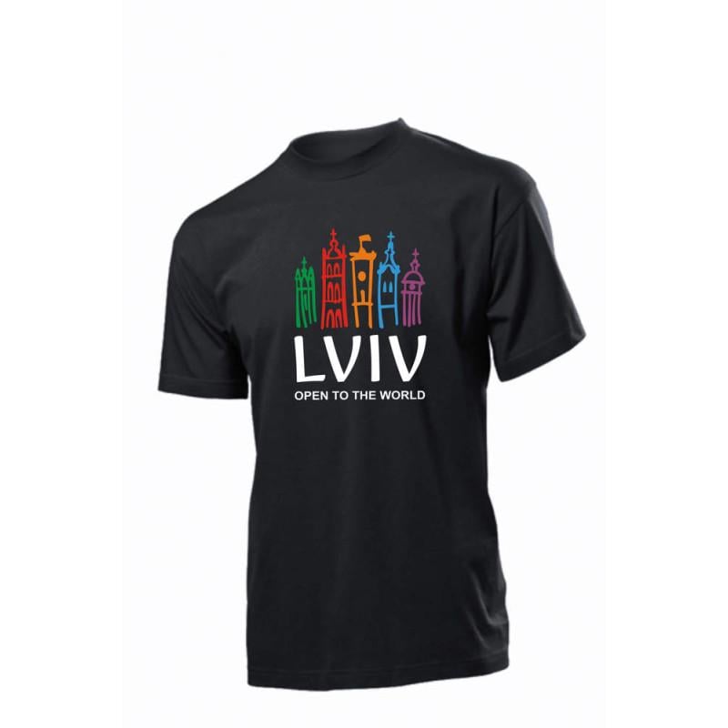 Футболка мужская Lviv open XXL Черный (BK) Футболка мужская Lviv open XXL Черный (BK)
