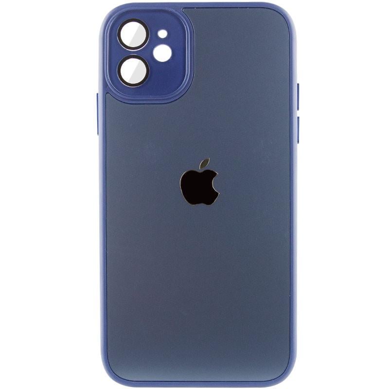 Протиударний Чохол TPU+Glass Sapphire Midnight для Apple iPhone 11 (6.1") Синій / Deep navy
