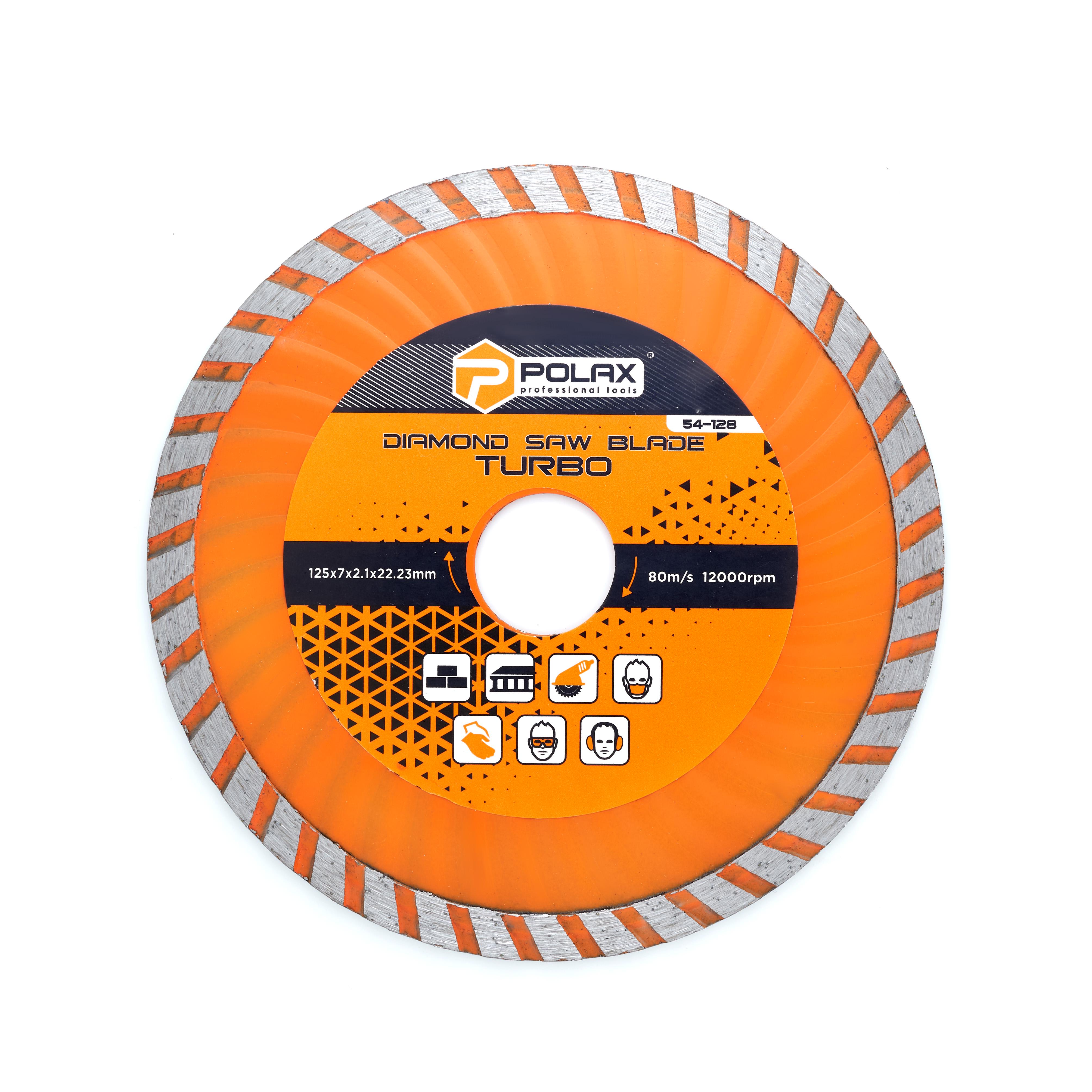 Диск алмазный Turbo 125x7x2,1x22,23 25% (PLX-54-128)