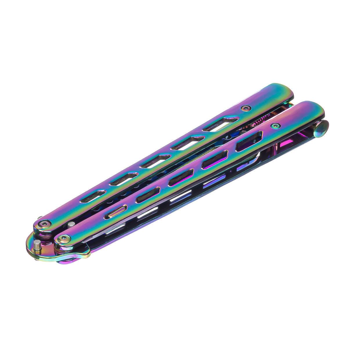 Нож бабочка тренировочный Gradient AK13C (t6697) - фото 3 Нож бабочка тренировочный Gradient AK13C (t6697) - фото 3