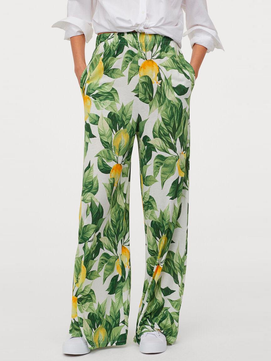 Брюки XS Зелено-желтый (8772781wer)