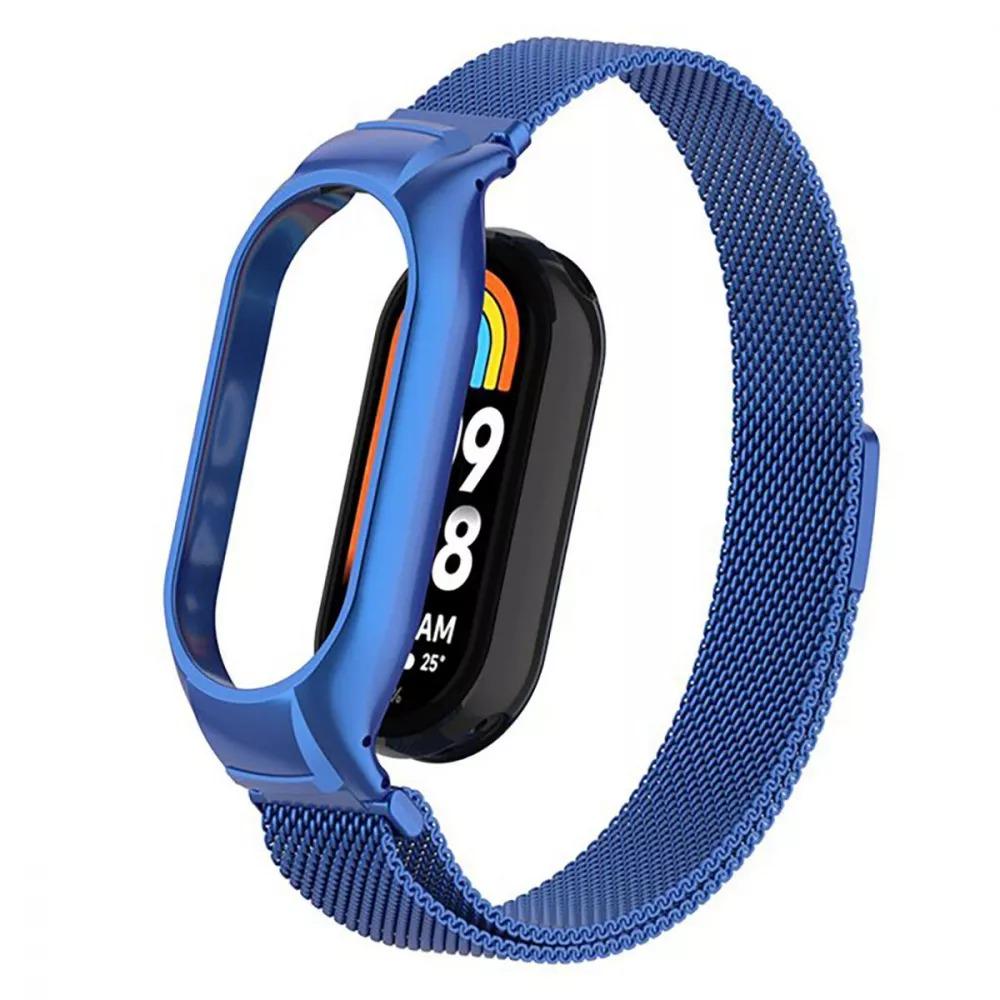 Ремінець Milanese Loop для фітнес-браслету PRC Mi Band 5/6 Blue (13925510)