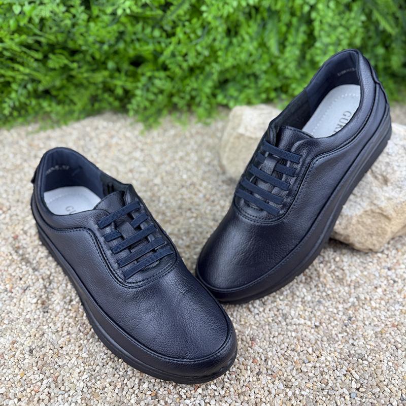 Мокасини жіночі шкіряні Е-002037-5 р. 39 25 см Темно-синій (109189374) - фото 1