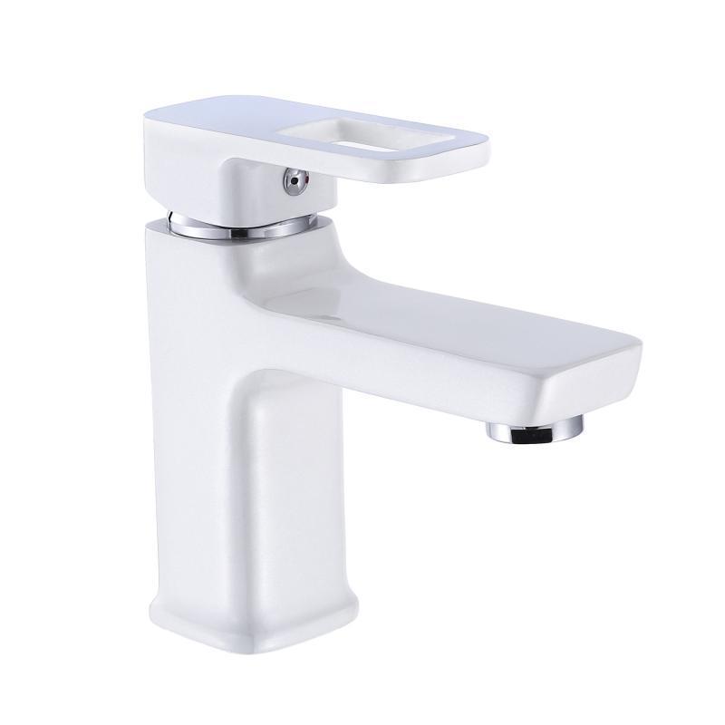 Змішувач для раковини Lidz Wawel 001 Білий/Хром (SD00051521)