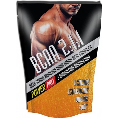 Комплекс аминокислотный POWER PRO Bcaa 2:1:1 Megastrong Апельсин 500 г (000003163)
