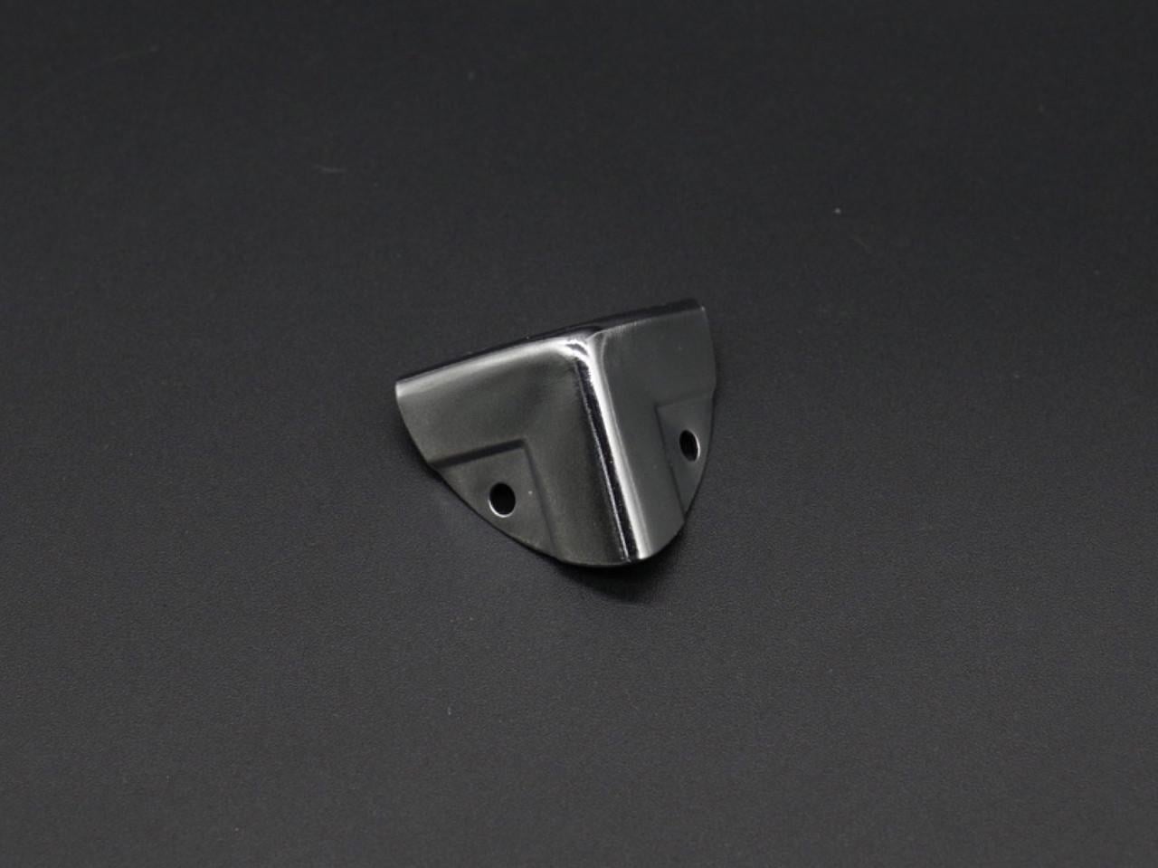 Куточок для меблів декоративний потрійний 28х28х28 мм Нікель (85051412)