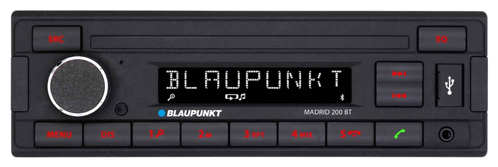 Магнітола Blaupunkt MADRID 200 BT - фото 1