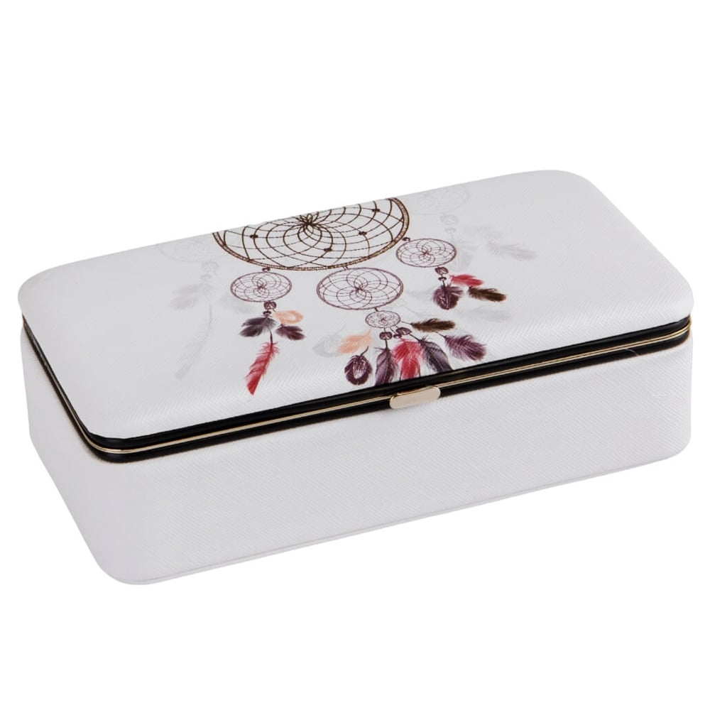 Ящик для украшений Elisey Ловец снов 9,5х18х6 см Серый (9065-004)