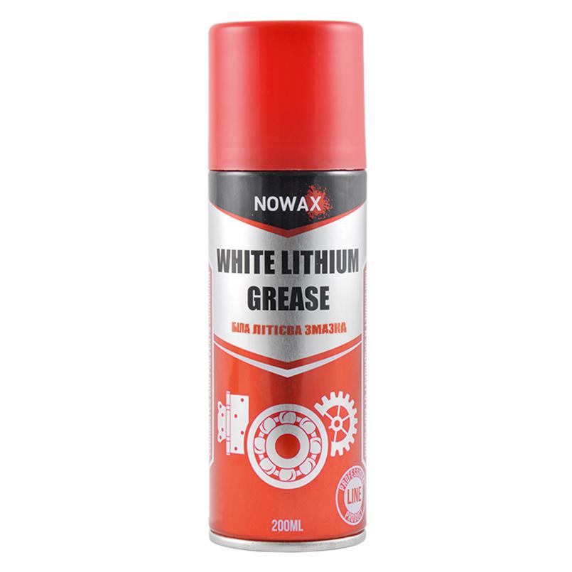 Змазка літієва Nowax White Lithium Grease 200 мл Білий (NX20500)