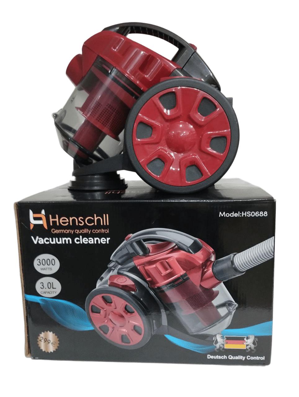 Пилосос безмішковий контейнерний Henschll HS0688 3000W 3 л (HS0688)